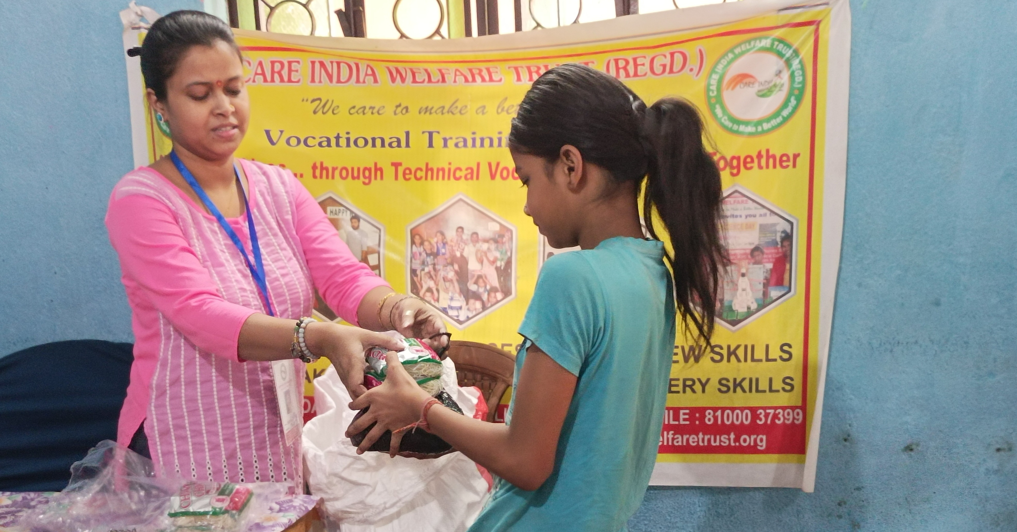Care India Welfare Trust Food Distribution