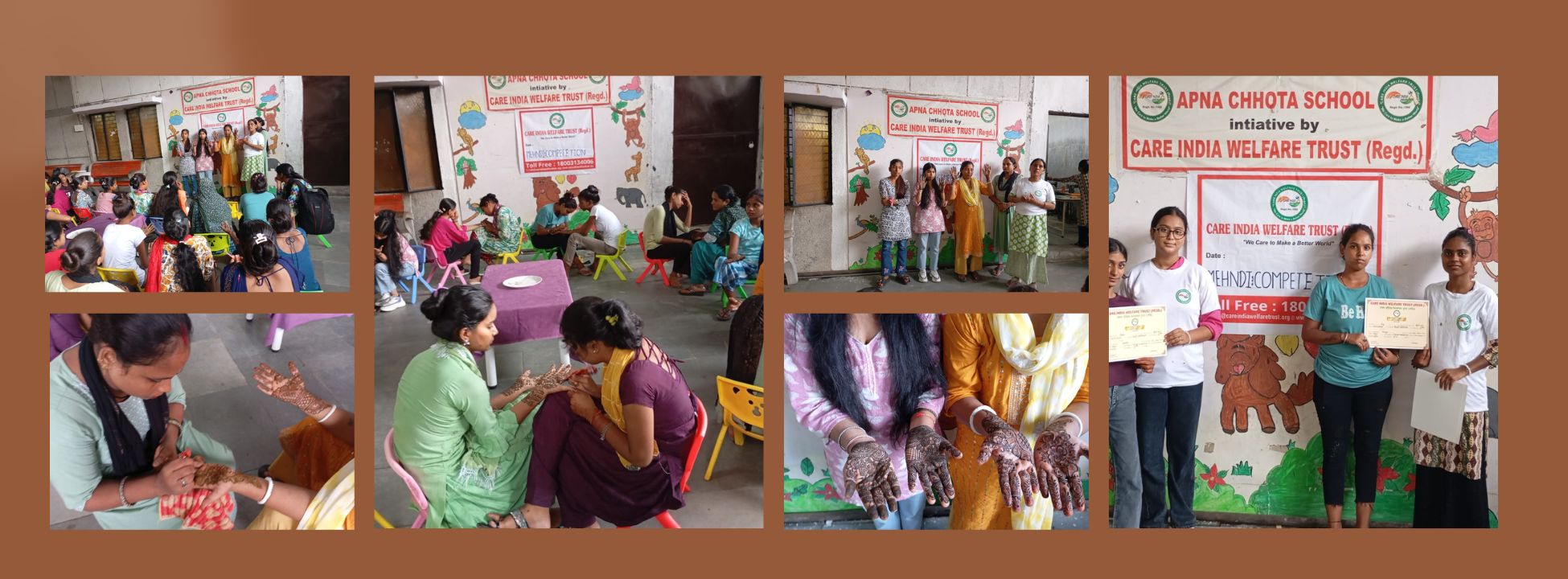 Care India Welfare Trust Mehendi Campaign